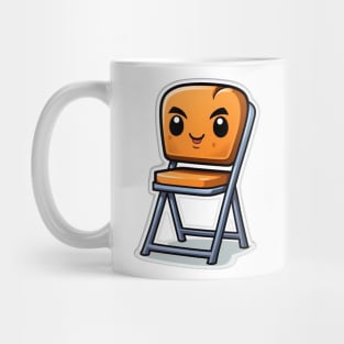 Folding chair design Mug